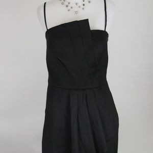 CALVIN KLEIN Black Sleeveless Fully-Lined Dress